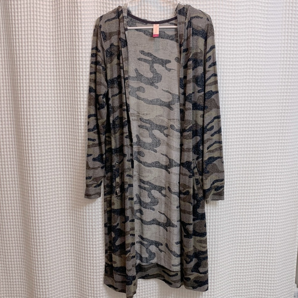 Juniors Camo Duster
